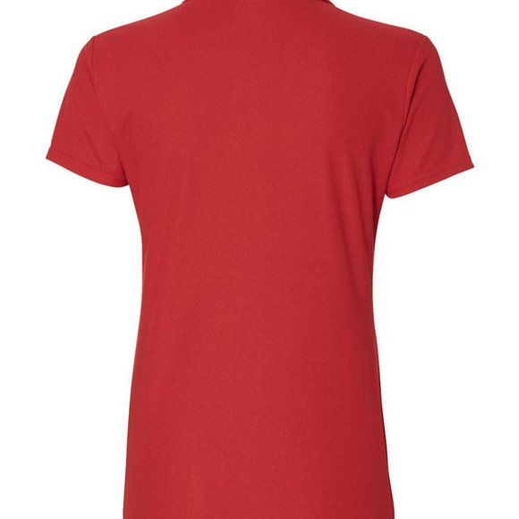 Gildan Ladies Red Sports Jersey - Large - Picture 3 of 6